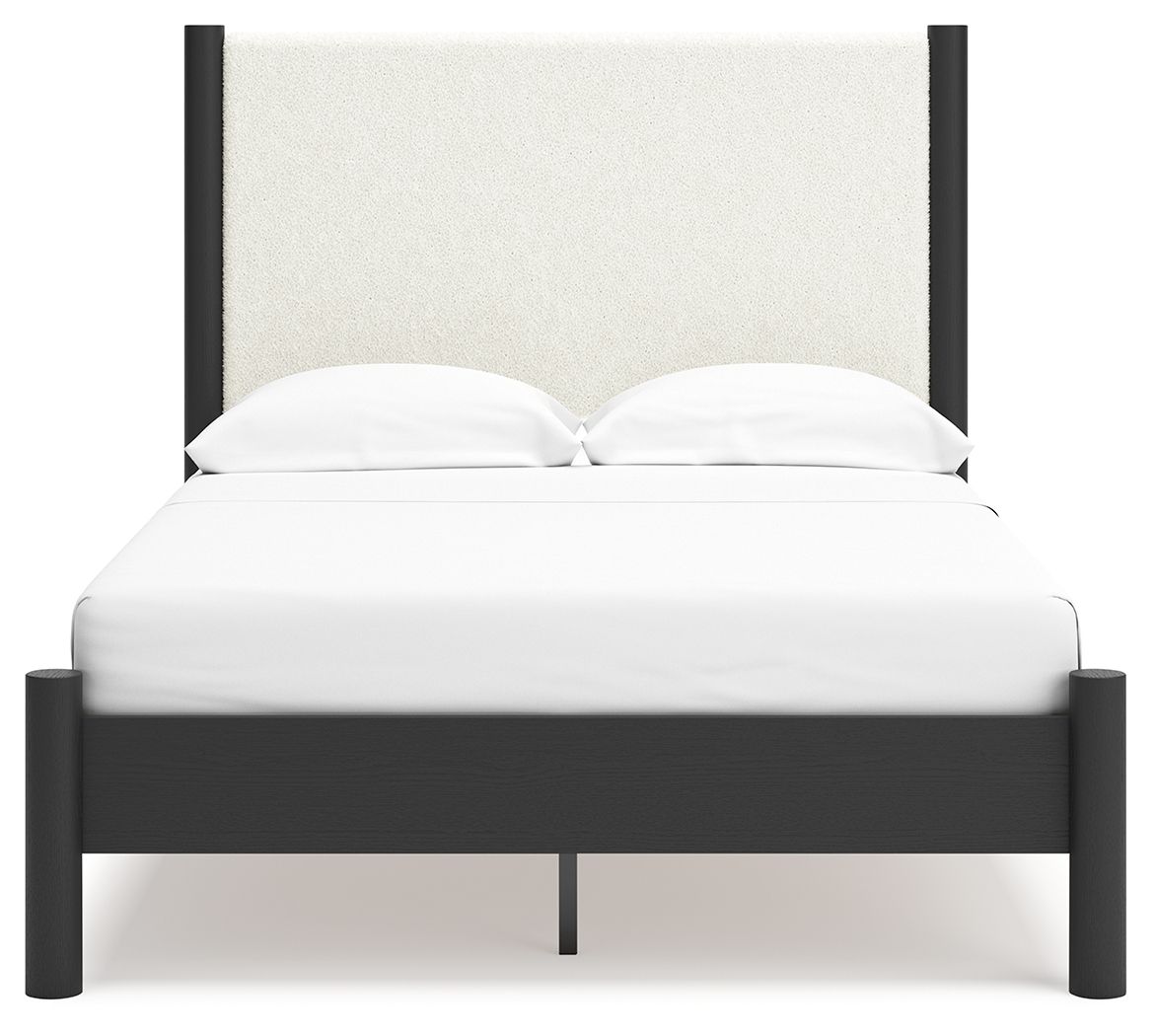 Cadmori - Upholstered Panel Bed - Hornell Furniture Outlet