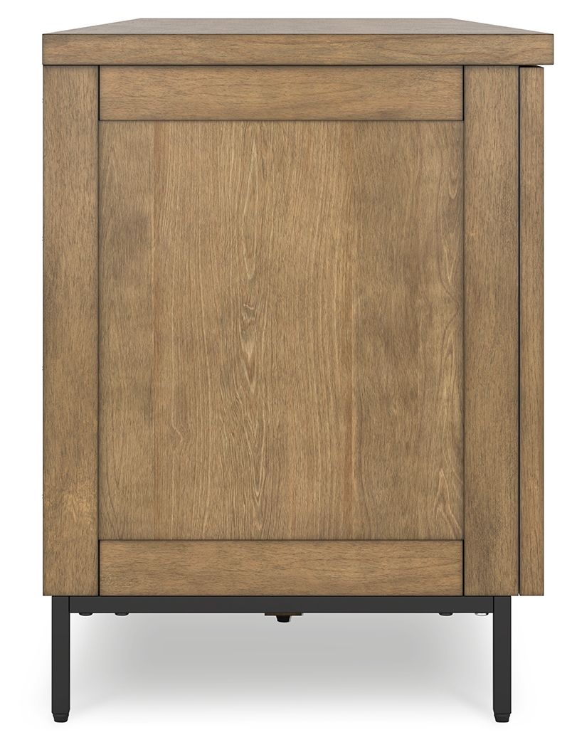 Torlanta - Brown - Extra Large TV Stand - Hornell Furniture Outlet