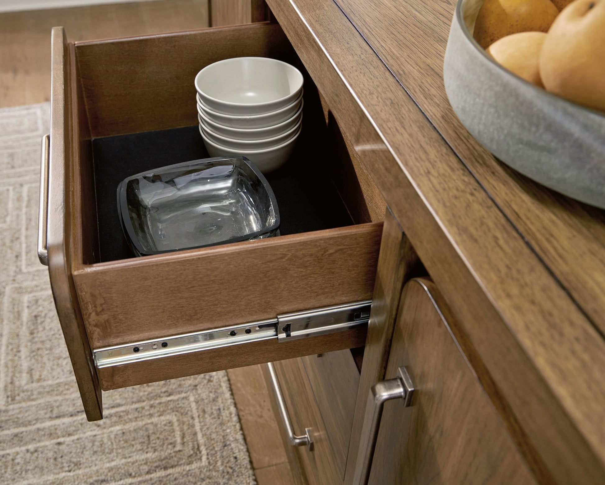 Cabalynn - Light Brown - Dining Room Server - Hornell Furniture Outlet