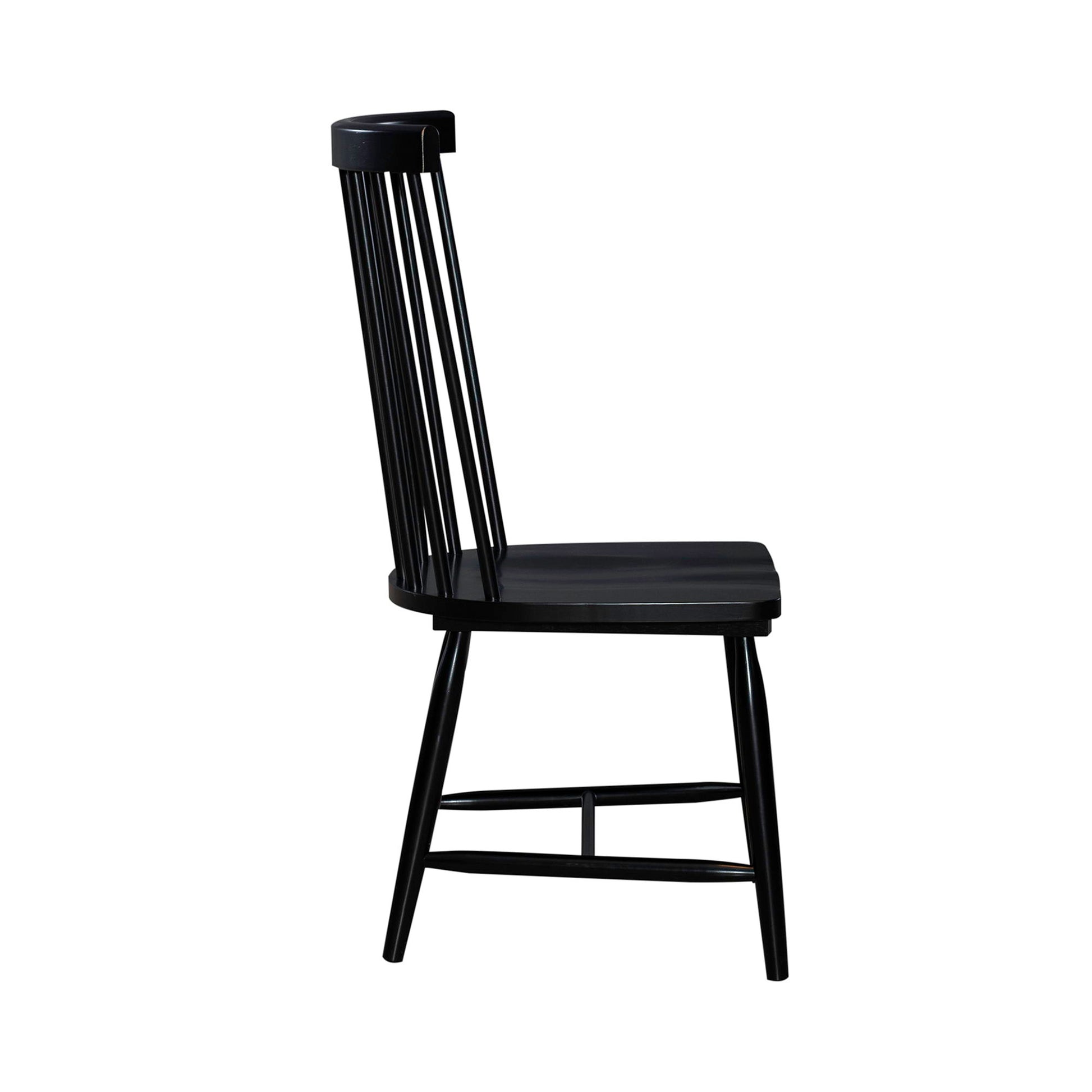 Capeside Cottage - Spindle Back Side Chair - Hornell Furniture Outlet
