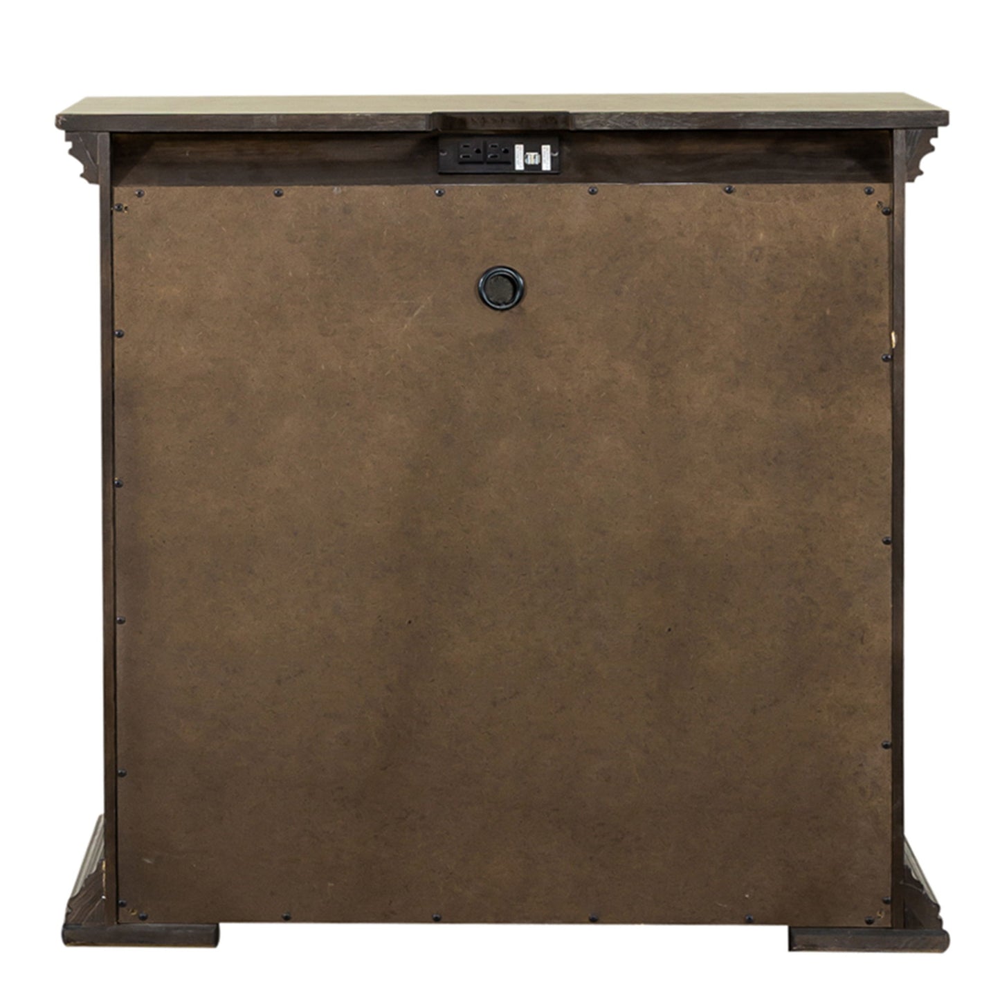 Big Valley - Bedside Chest With Charging Station - Hornell Furniture Outlet