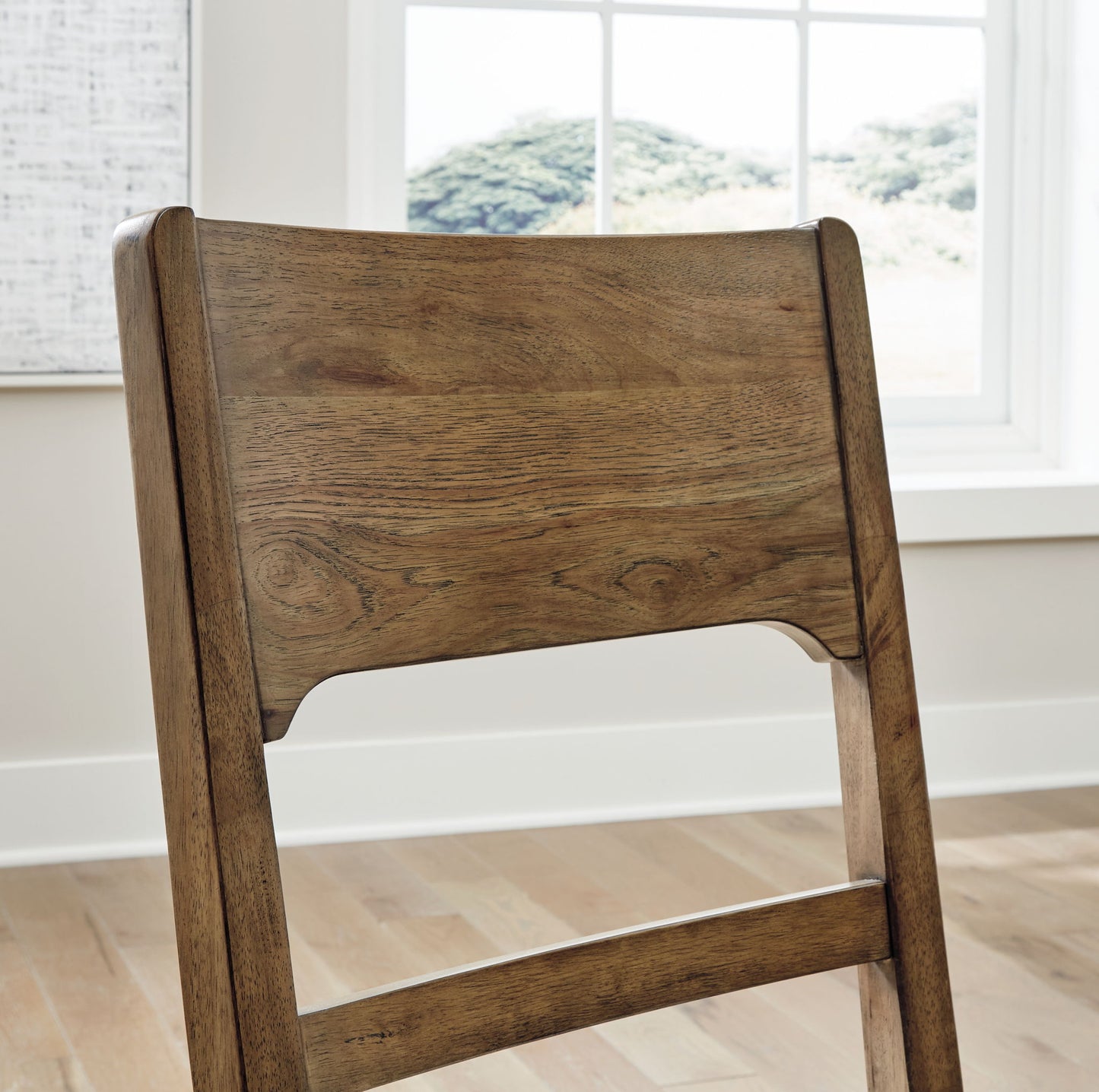 Cabalynn - Oatmeal / Light Brown - Dining Uph Side Chair (Set of 2) - Hornell Furniture Outlet