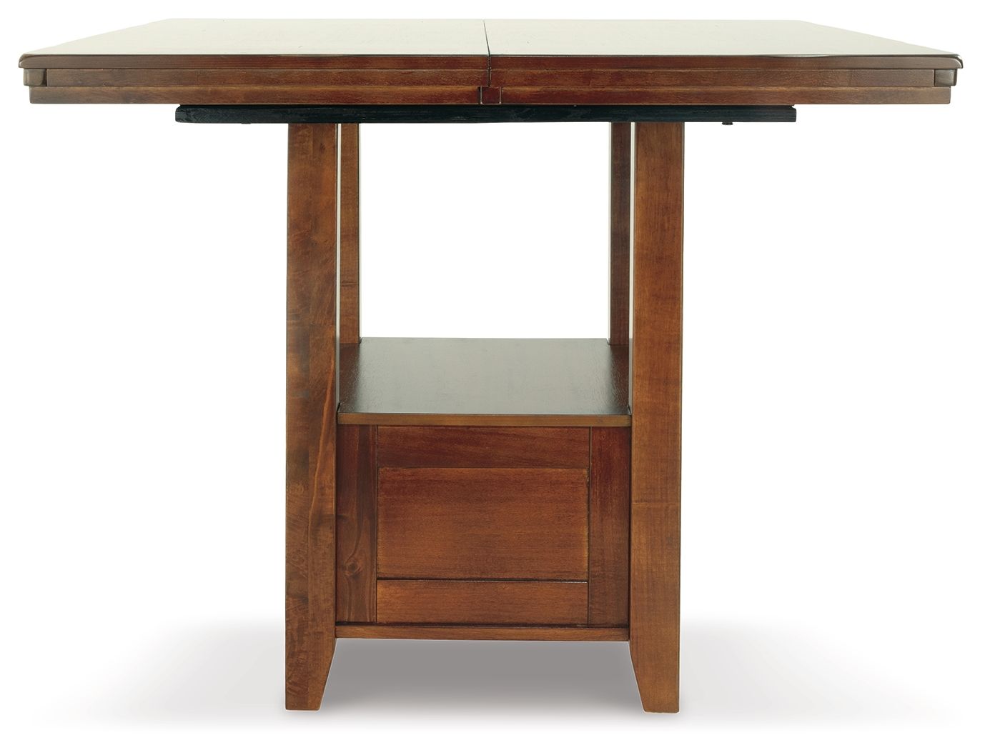 Ralene - Medium Brown - Rectangular Dining Room Counter Extension Table - Hornell Furniture Outlet