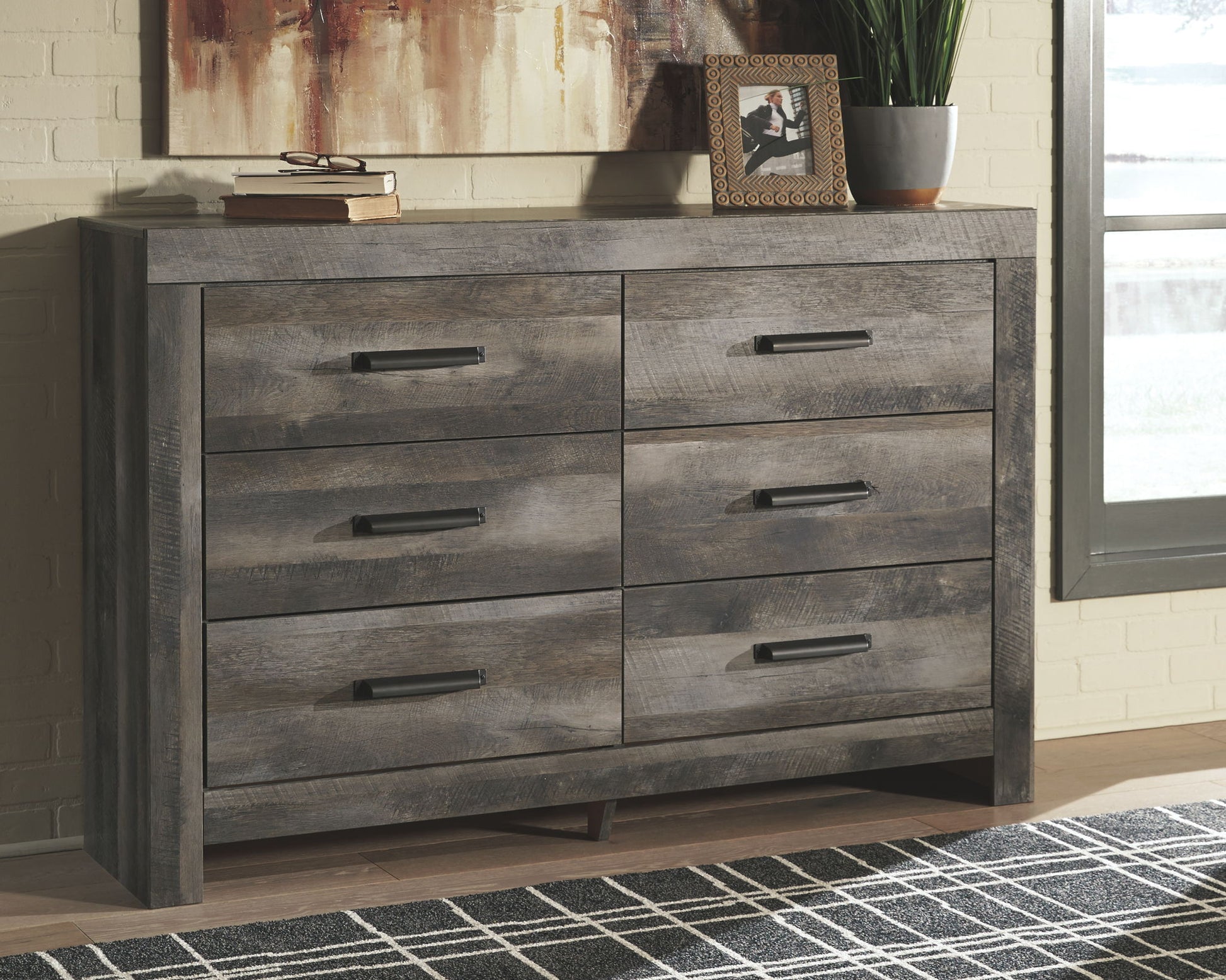 Wynnlow - Crossbuck Panel Bedroom Set - Hornell Furniture Outlet