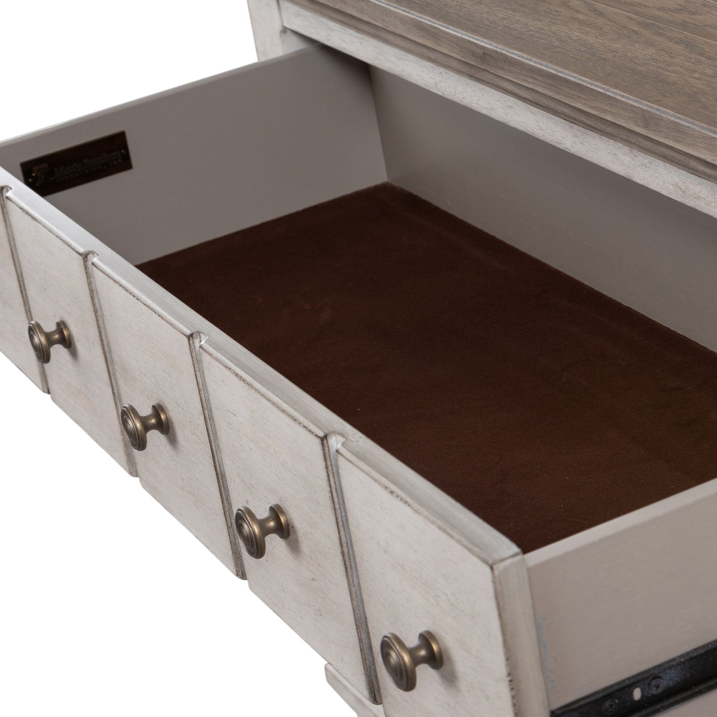 Heartland - 5 Drawer Chest - White - Hornell Furniture Outlet