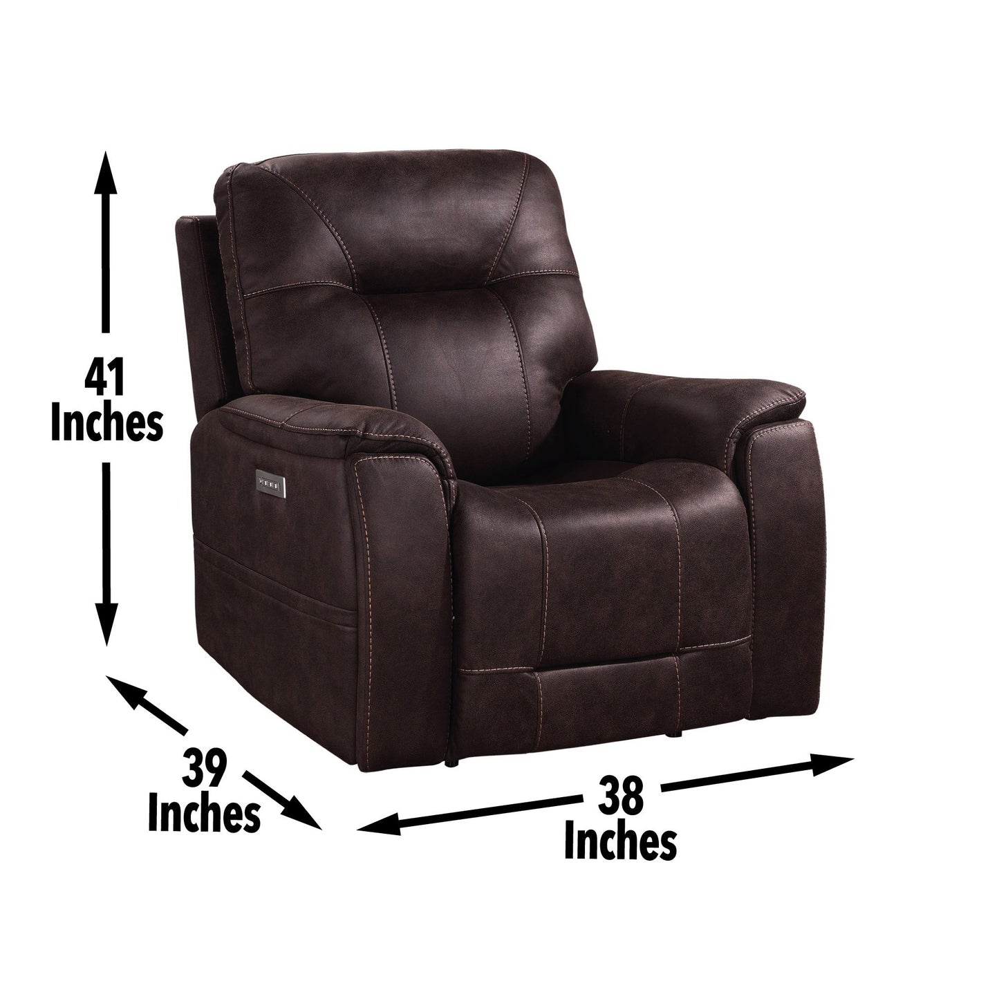 Lexington - Power Media Recliner - Hornell Furniture Outlet