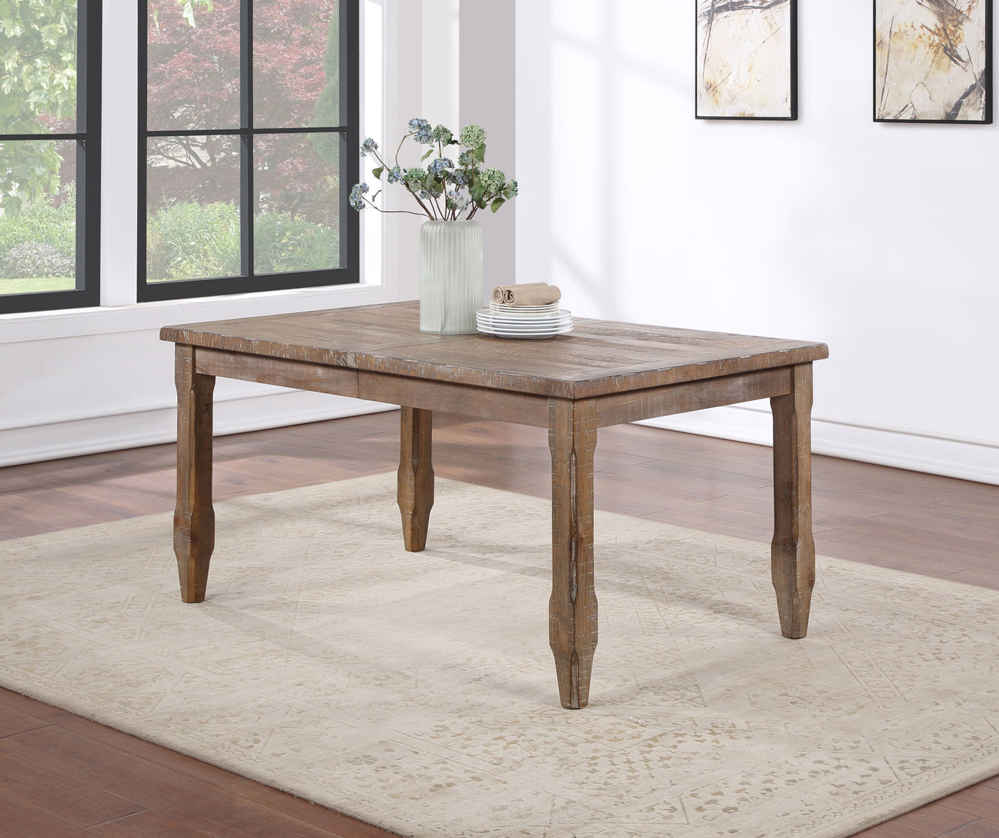 Riverdale - Dining Table - Driftwood - Hornell Furniture Outlet