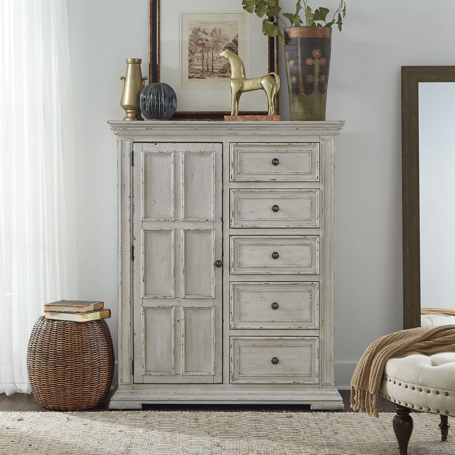 Big Valley - Door Chest - Hornell Furniture Outlet