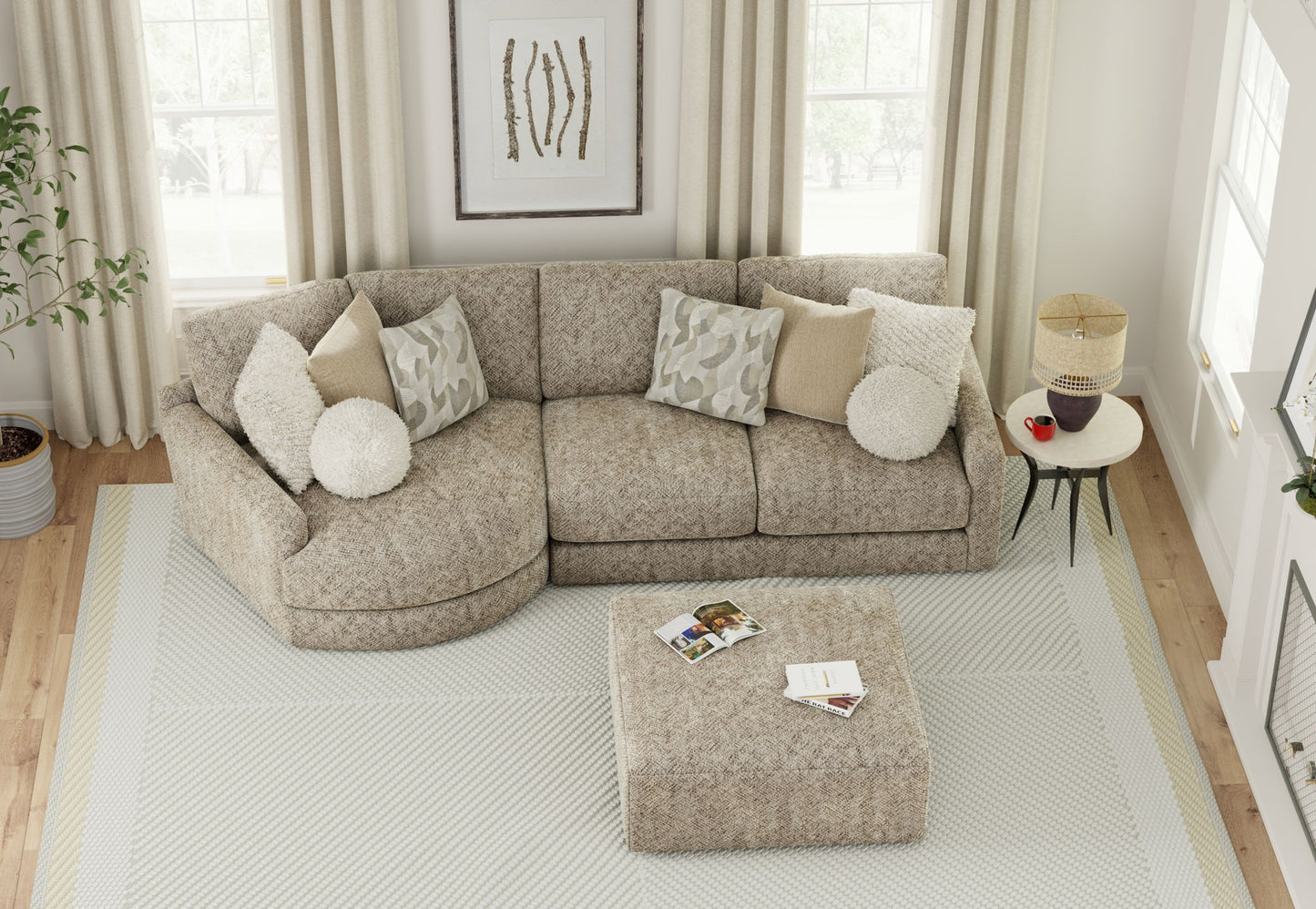 Turner - Sectional - Hornell Furniture Outlet