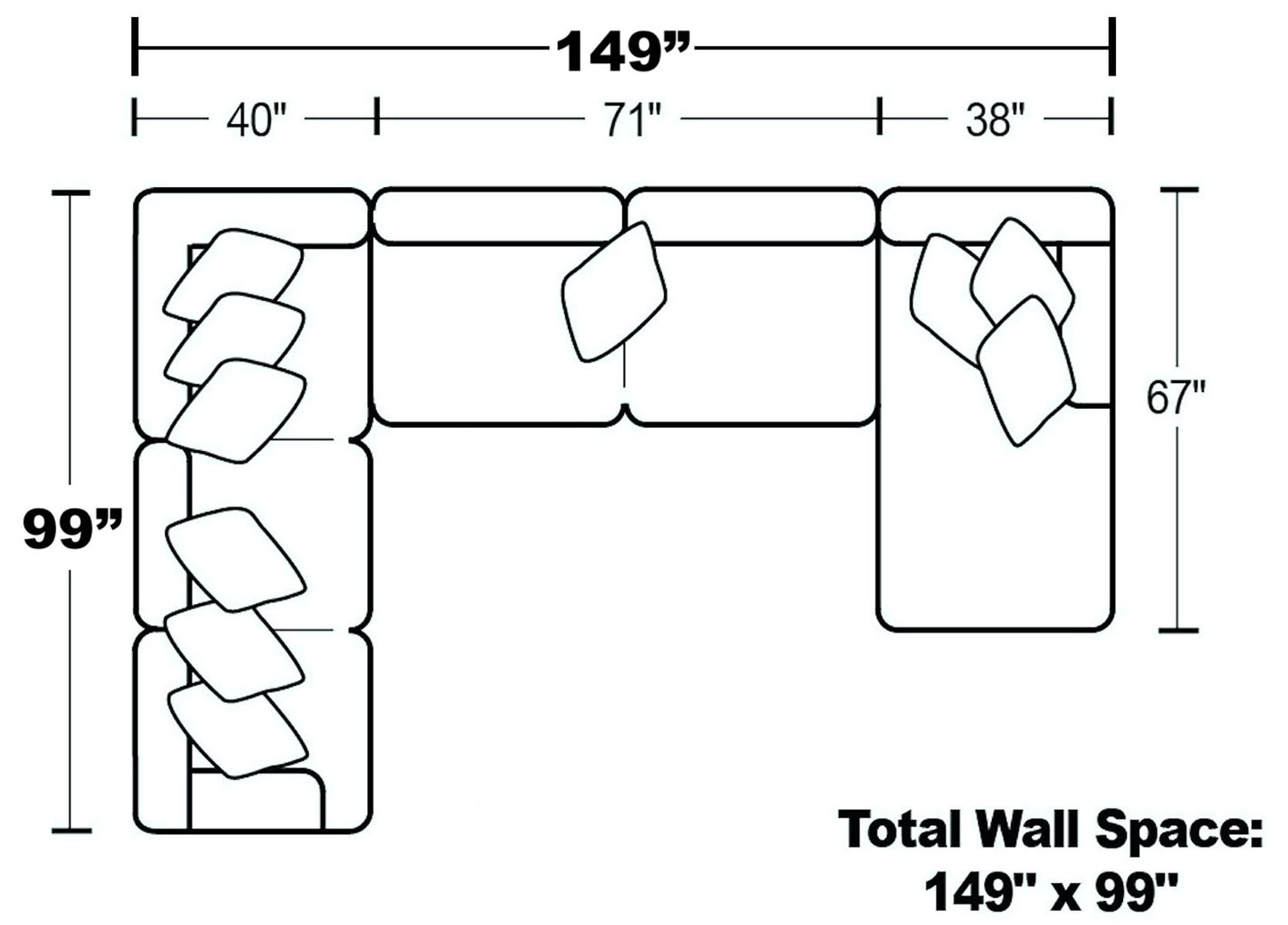 Middleton - Sectional - Hornell Furniture Outlet