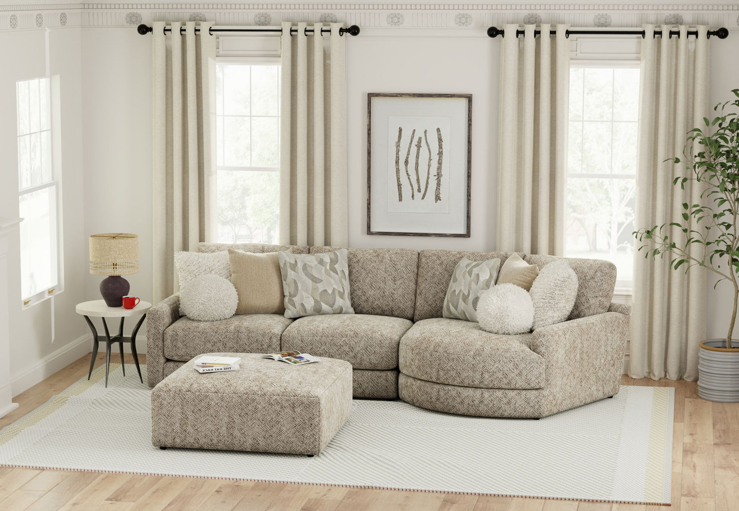 Turner - Sectional - Hornell Furniture Outlet