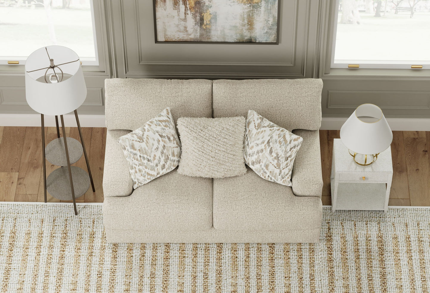 Brett - Loveseat - Hornell Furniture Outlet