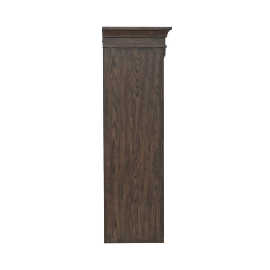 Paradise Valley - Entertainment Hutch - Dark Brown - Hornell Furniture Outlet