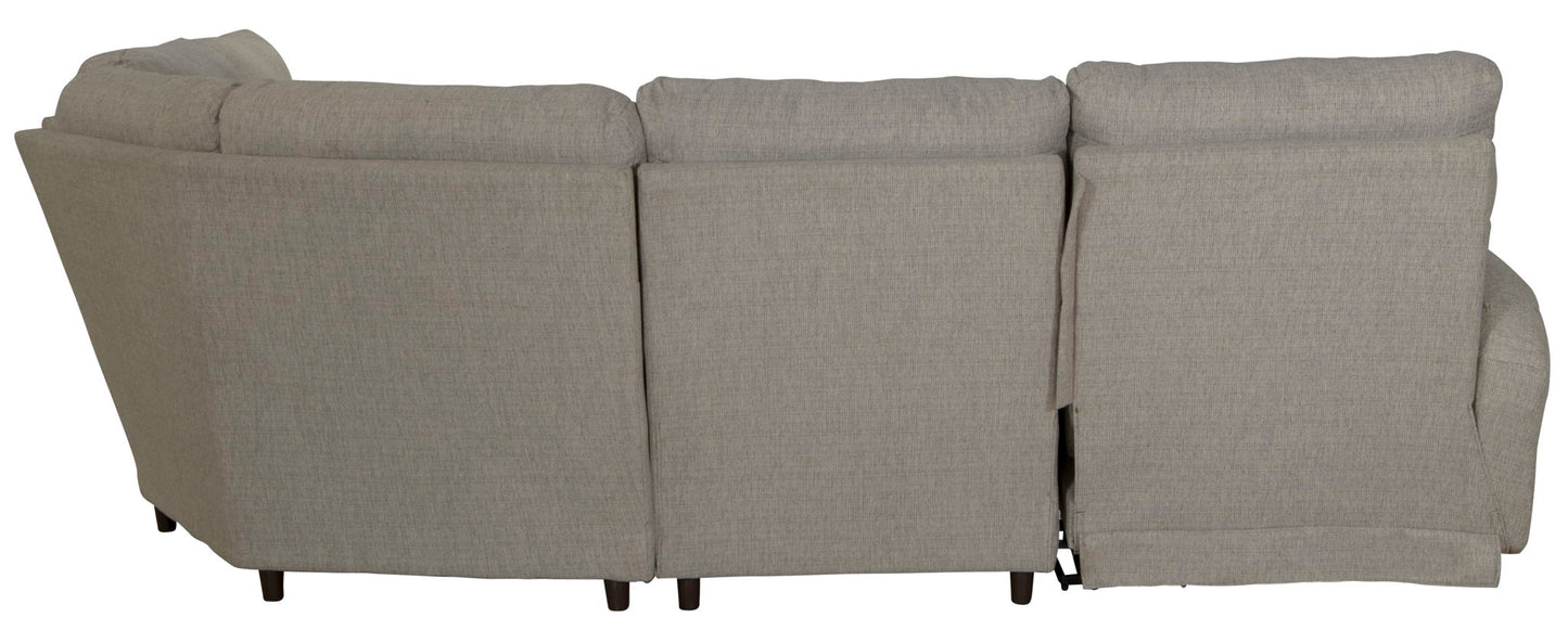McPherson - Reclining Sectional - Hornell Furniture Outlet