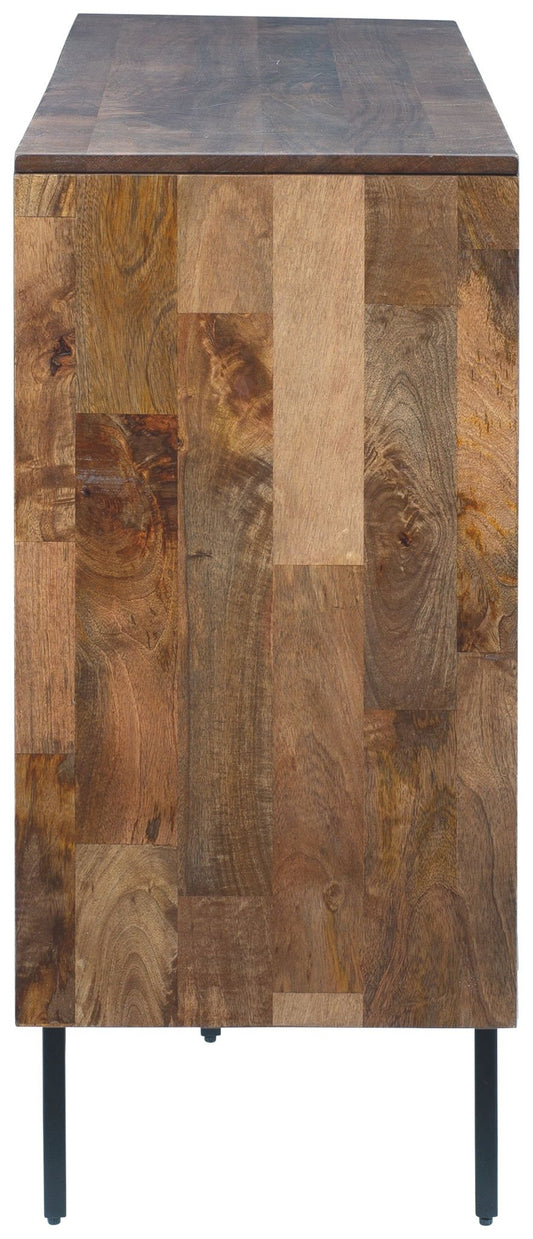 PratTVille - Brown - Accent Cabinet - Hornell Furniture Outlet