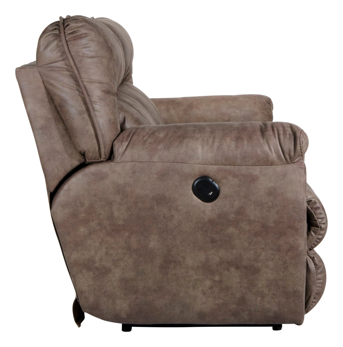 Hollins - 88" Power Reclining Sofa - Coffee - Hornell Furniture Outlet