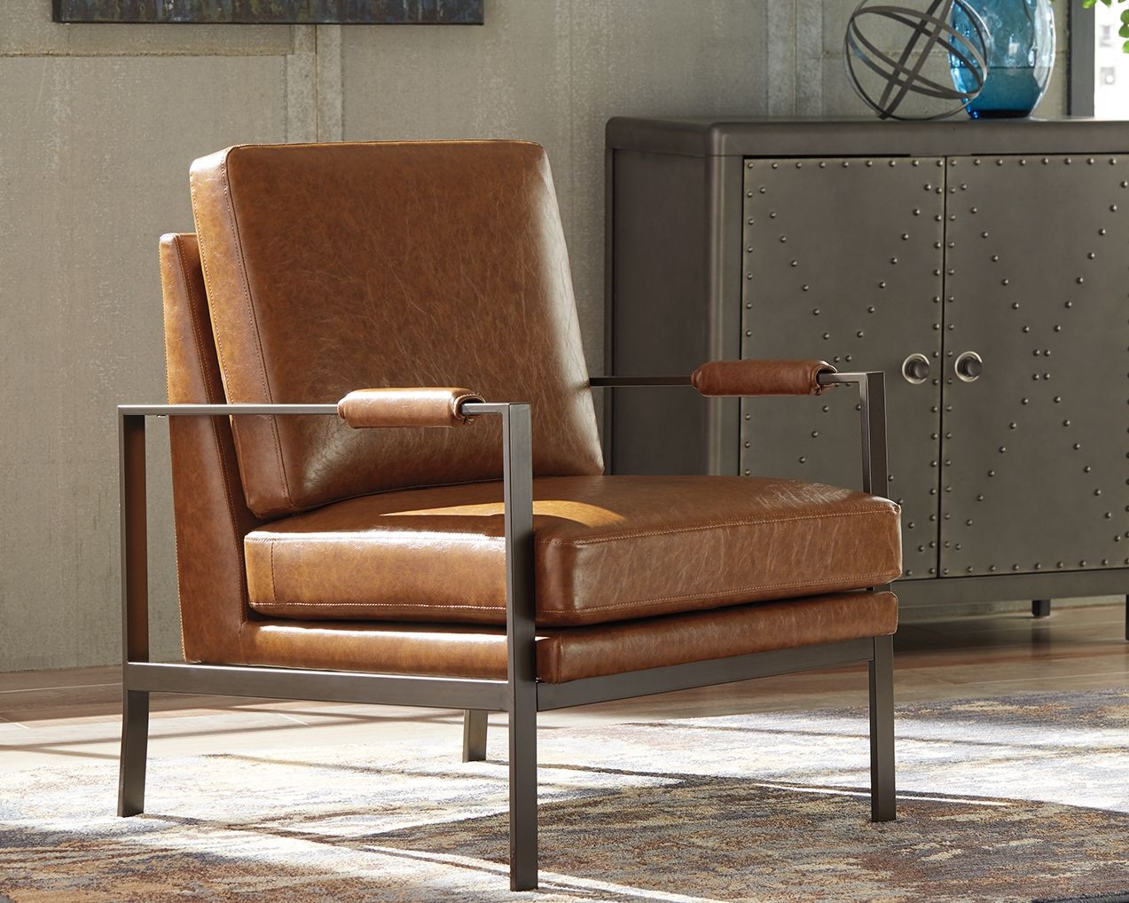 Peacemaker - Brown - Accent Chair - Hornell Furniture Outlet
