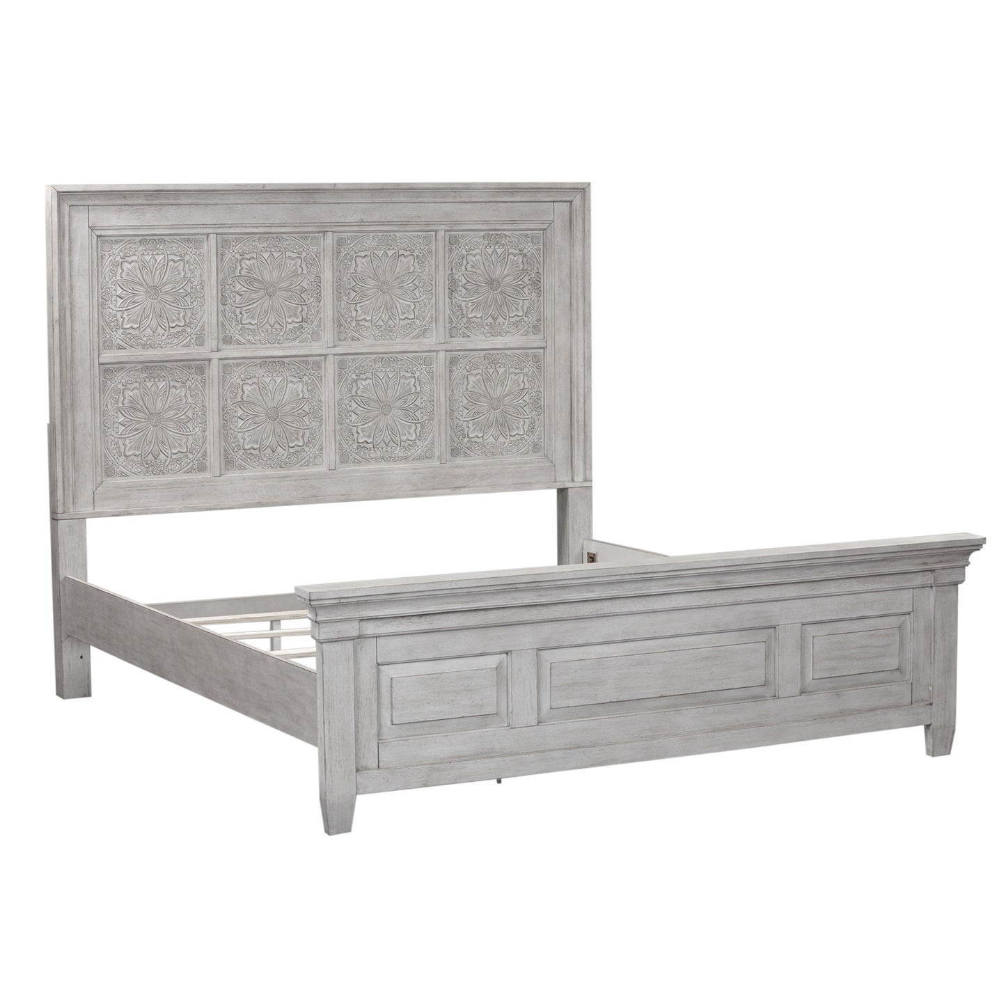 Heartland - Panel Bed - Antique Tile Panels - Hornell Furniture Outlet