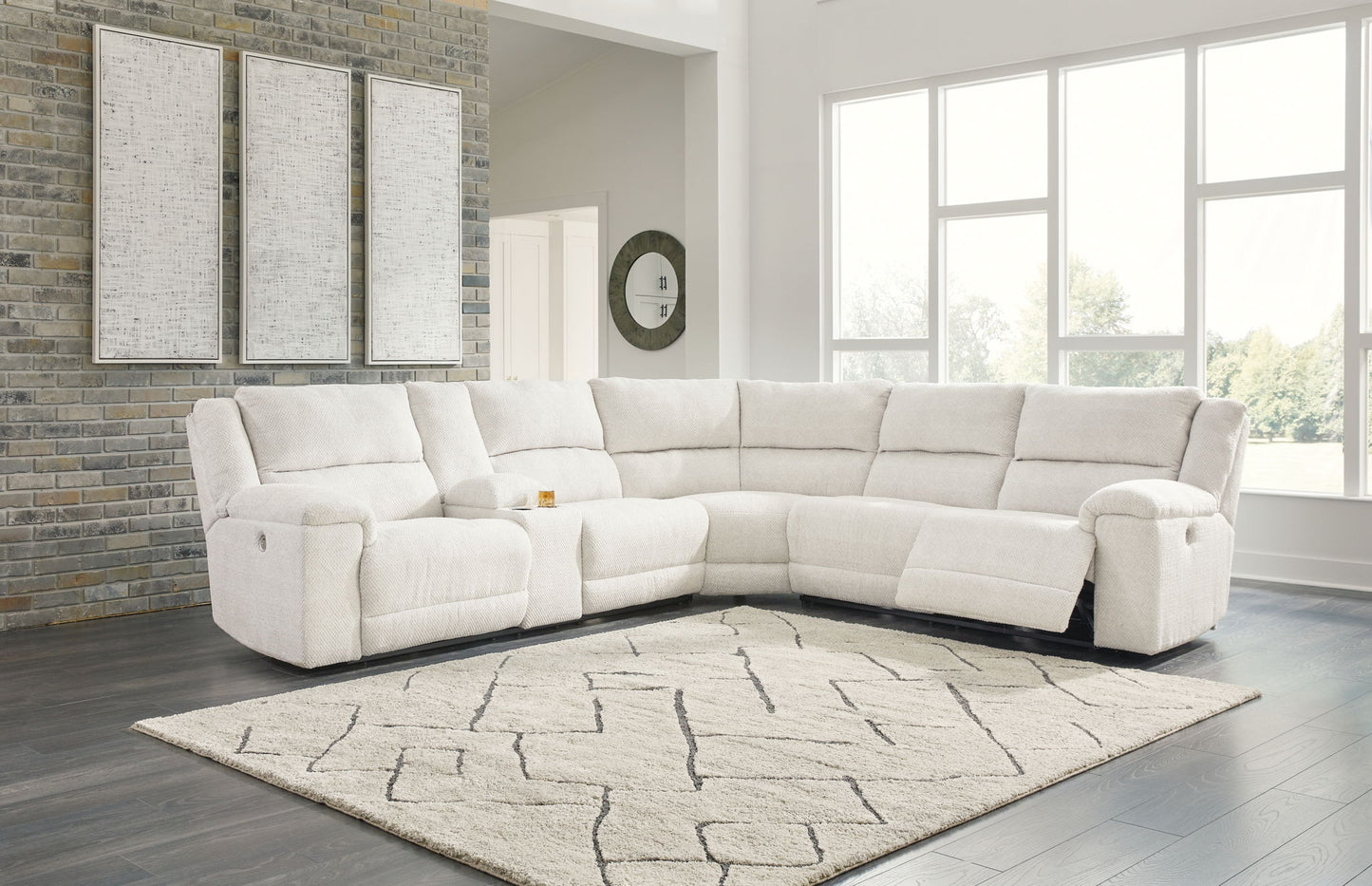 Keensburg - Power Reclining Sectional - Hornell Furniture Outlet