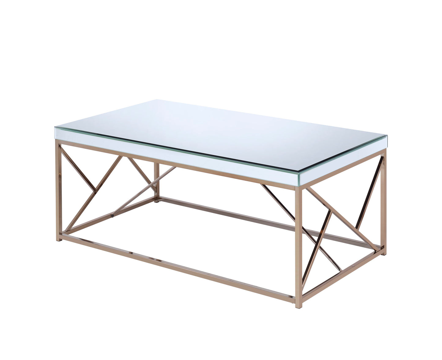 Evelyn - Cocktail Table - Beige - Hornell Furniture Outlet