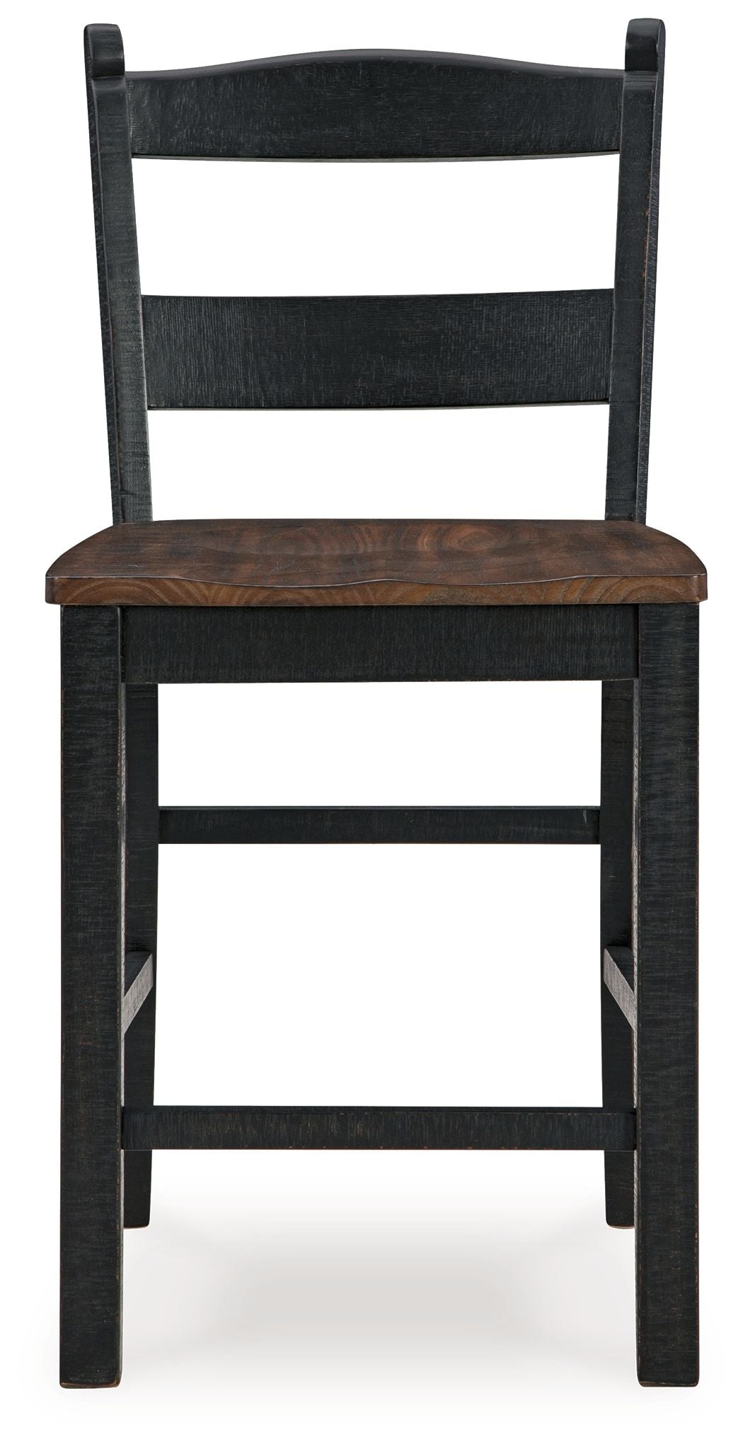 Valebeck - Black / Brown - Barstool (Set of 2) - Hornell Furniture Outlet