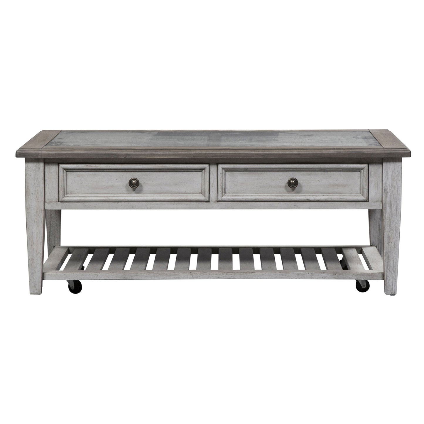 Heartland - 3 Piece Table Set - White - Hornell Furniture Outlet