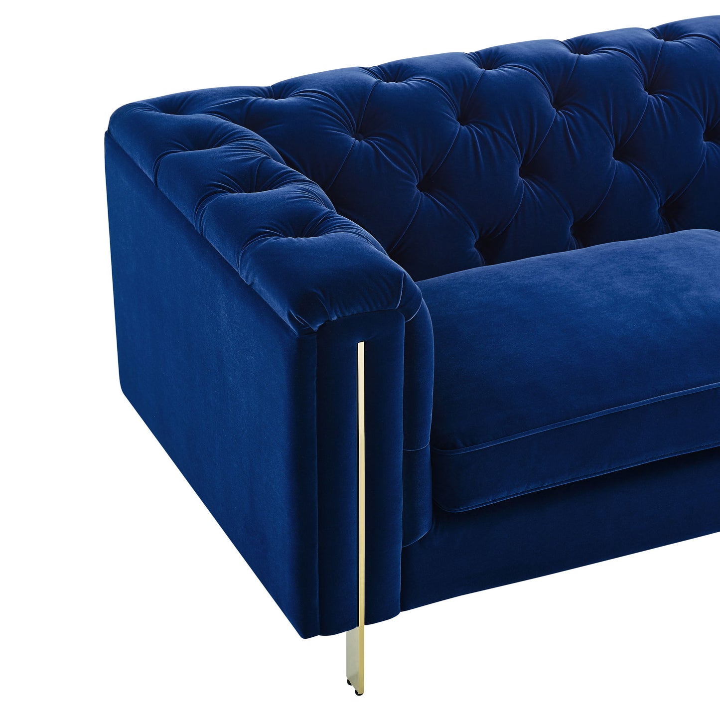 Charlene - Velvet Loveseat - Hornell Furniture Outlet