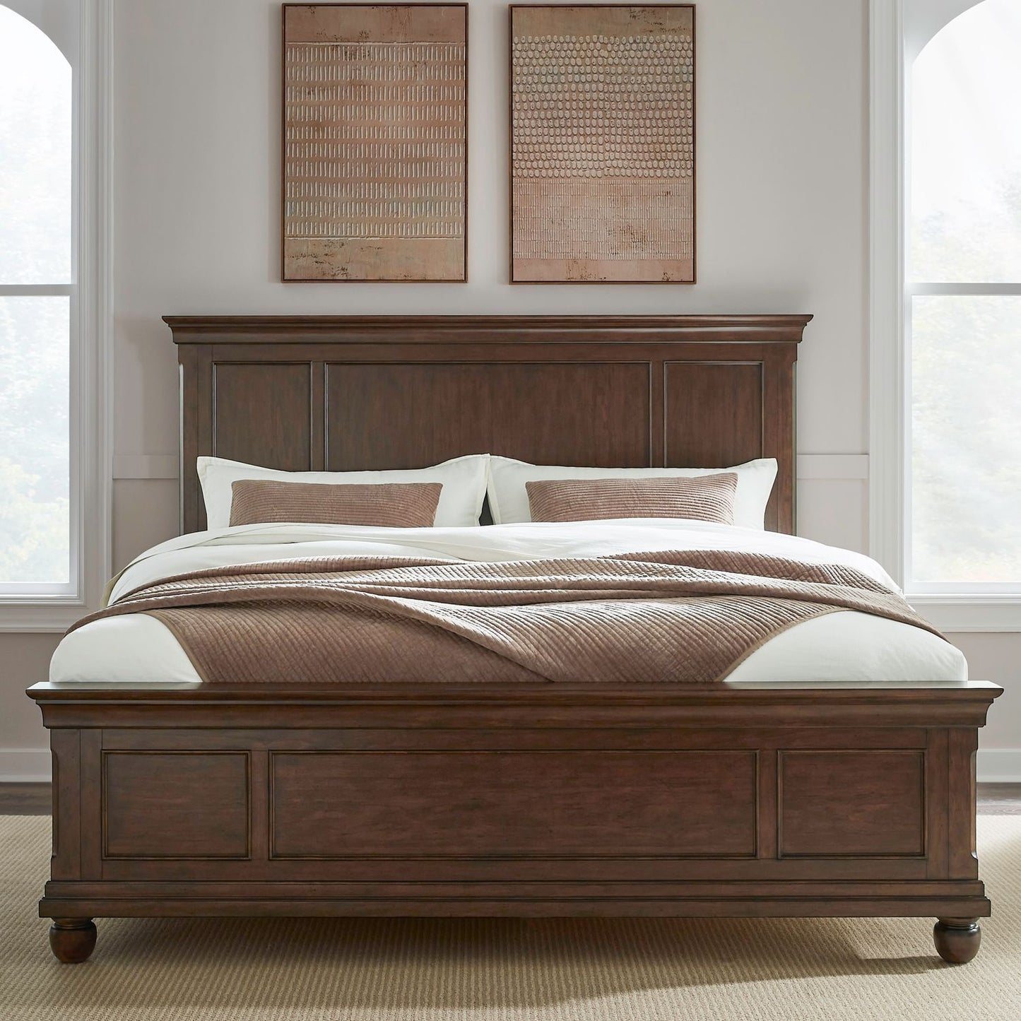 Rustic Traditions - Panel Bed - Hornell Furniture Outlet