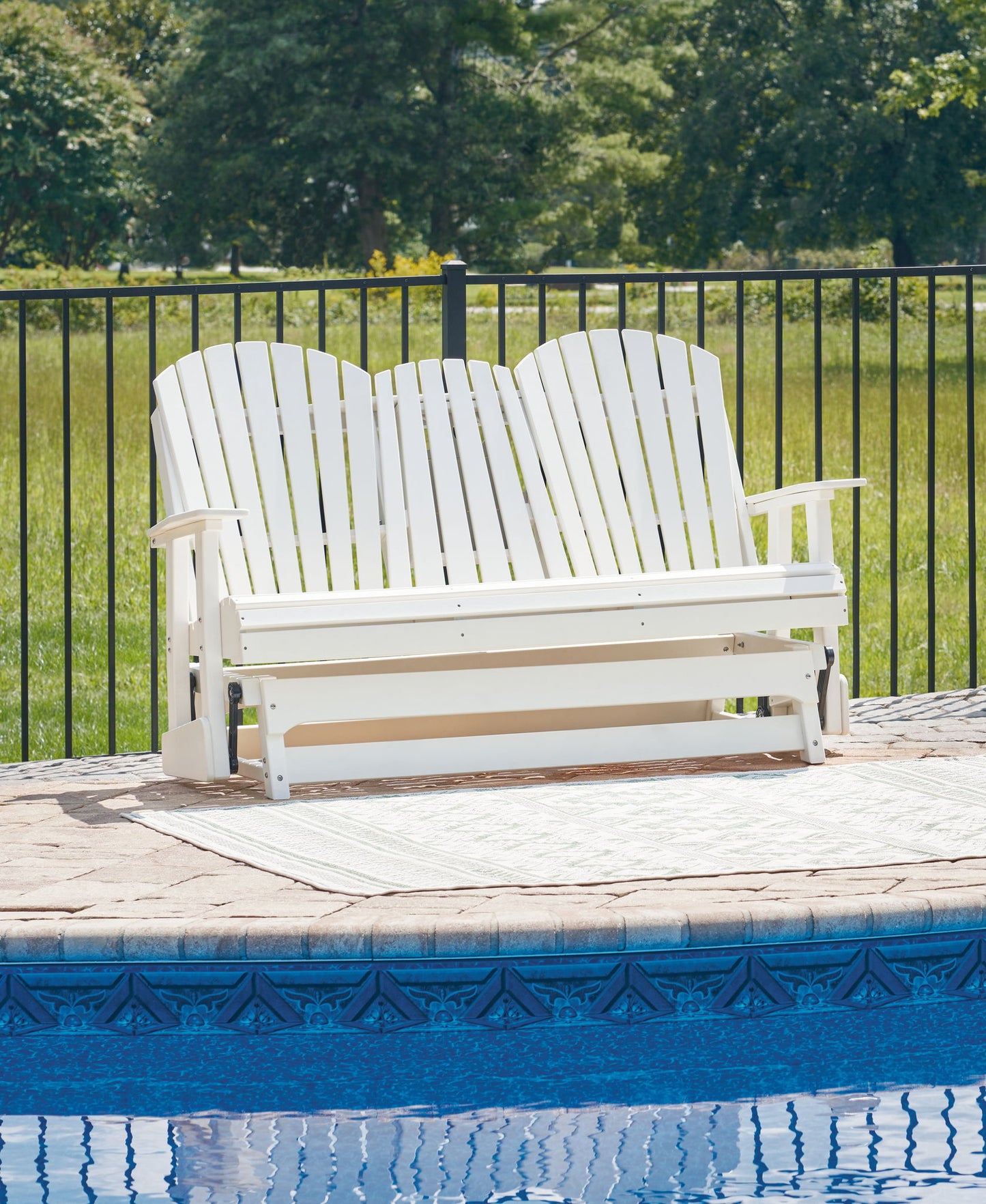 Hyland Wave - Glider Loveseat - Hornell Furniture Outlet