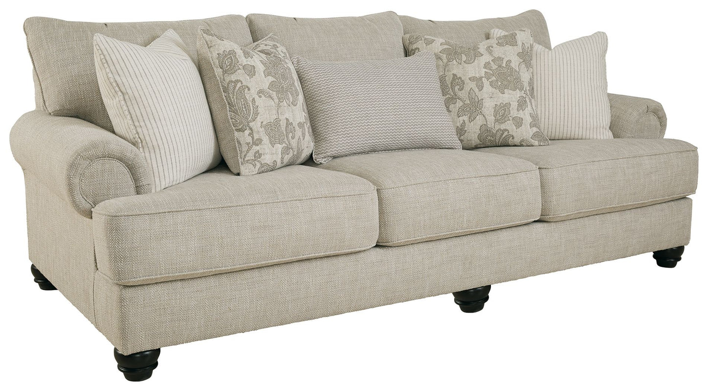 Asanti - Fog - Sofa - Hornell Furniture Outlet