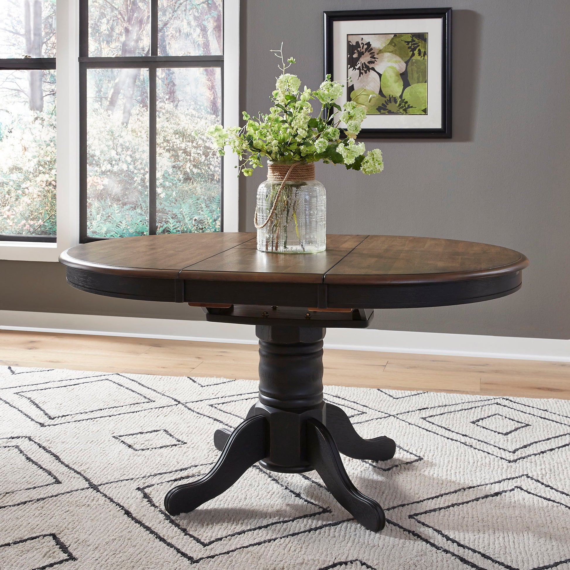 Carolina Crossing - Pedestal Table Set - Hornell Furniture Outlet