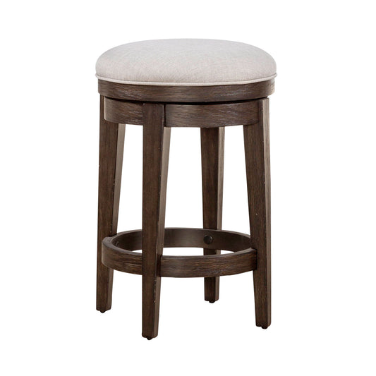 Mill Creek - 4 Piece Console Set (Bar Console & 3 Stools) - Dark Brown - Hornell Furniture Outlet
