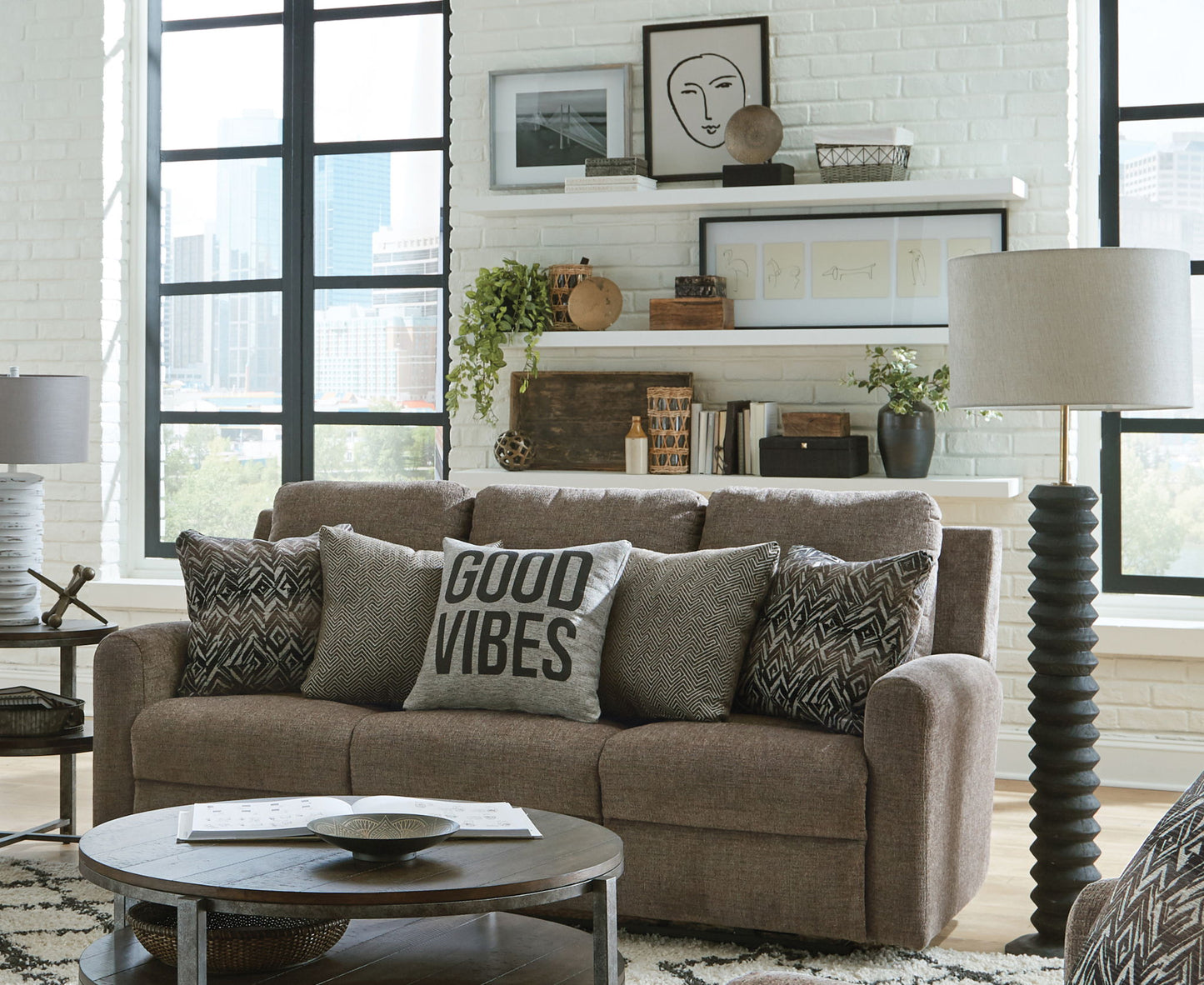 Calvin - Reclining Sofa - Hornell Furniture Outlet