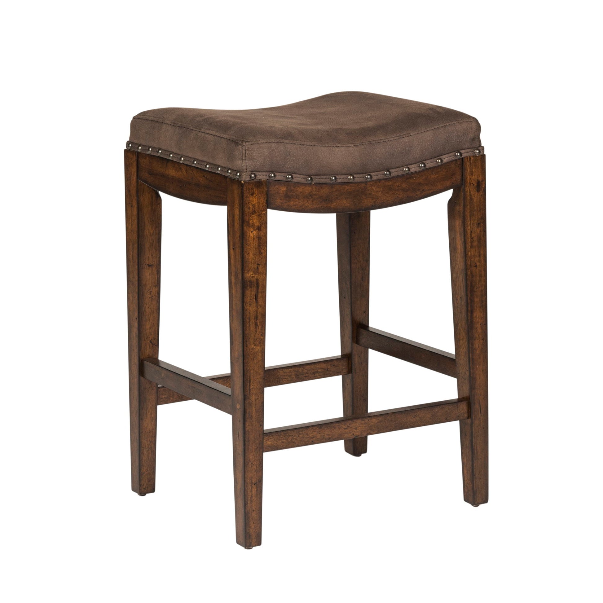 Aspen Skies - Uph Console Stool - Hornell Furniture Outlet