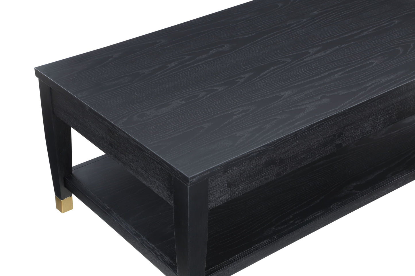Yves - Lift - Top Coffee table - Black - Hornell Furniture Outlet