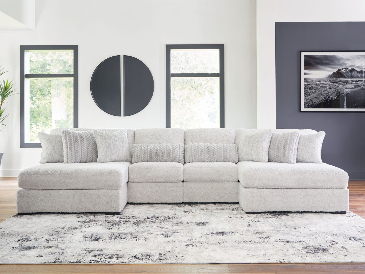 Cuddle Plush - Sectional - Hornell Furniture Outlet