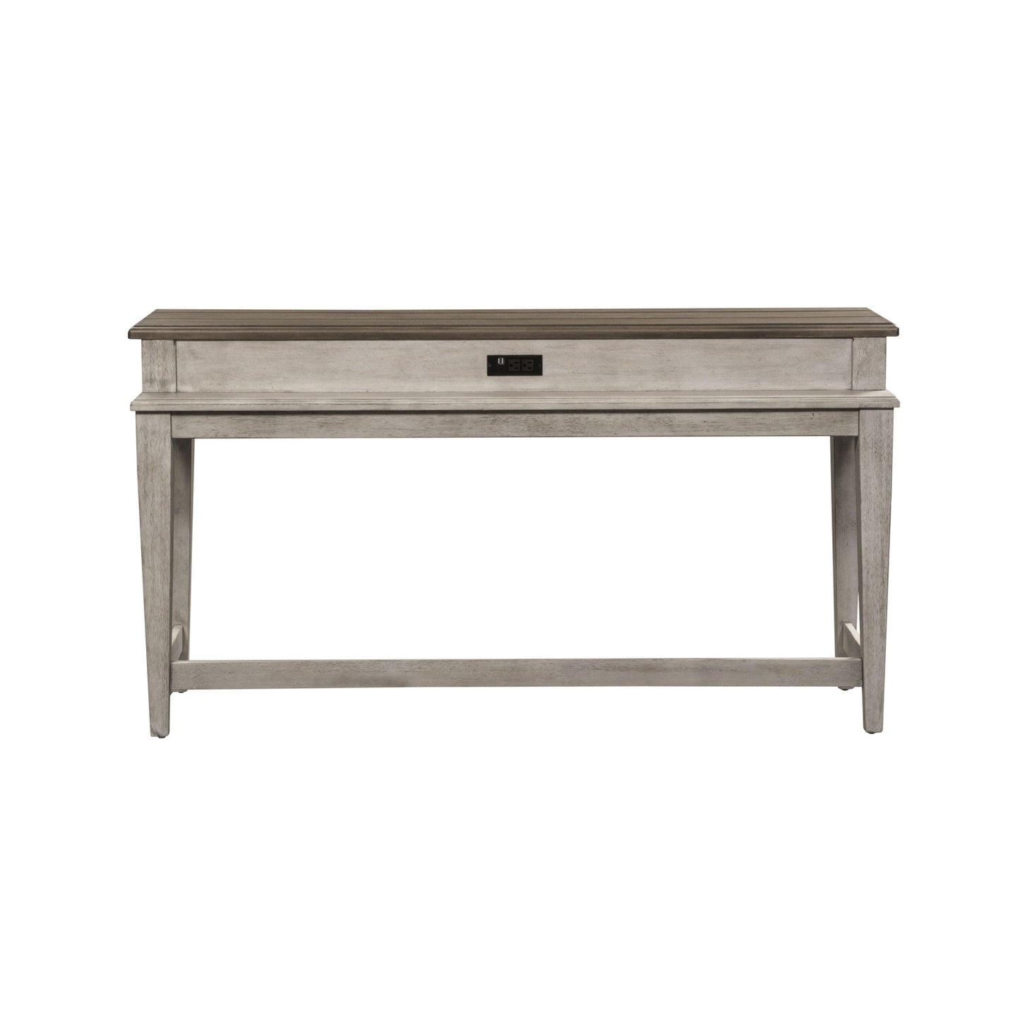 Heartland - Console Bar Table - White - Hornell Furniture Outlet