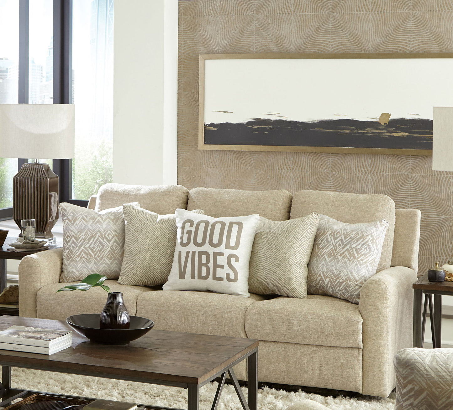 Calvin - Reclining Sofa - Hornell Furniture Outlet