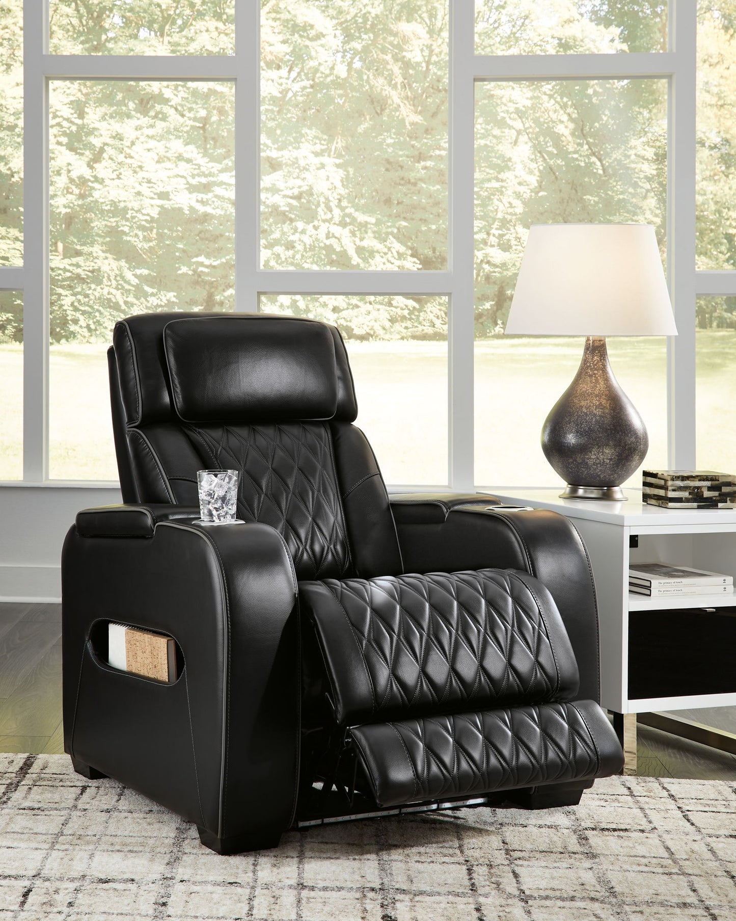Boyington - Power Recliner/Adj Headrest - Hornell Furniture Outlet