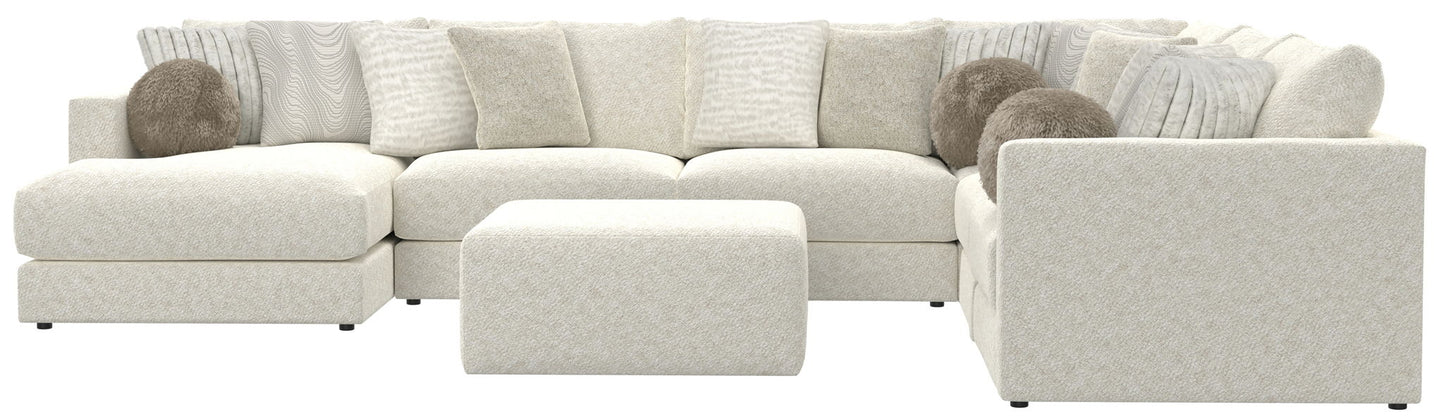 Ritzy - Modular Sofa And Included Cocktail Ottoman - Hornell Furniture Outlet