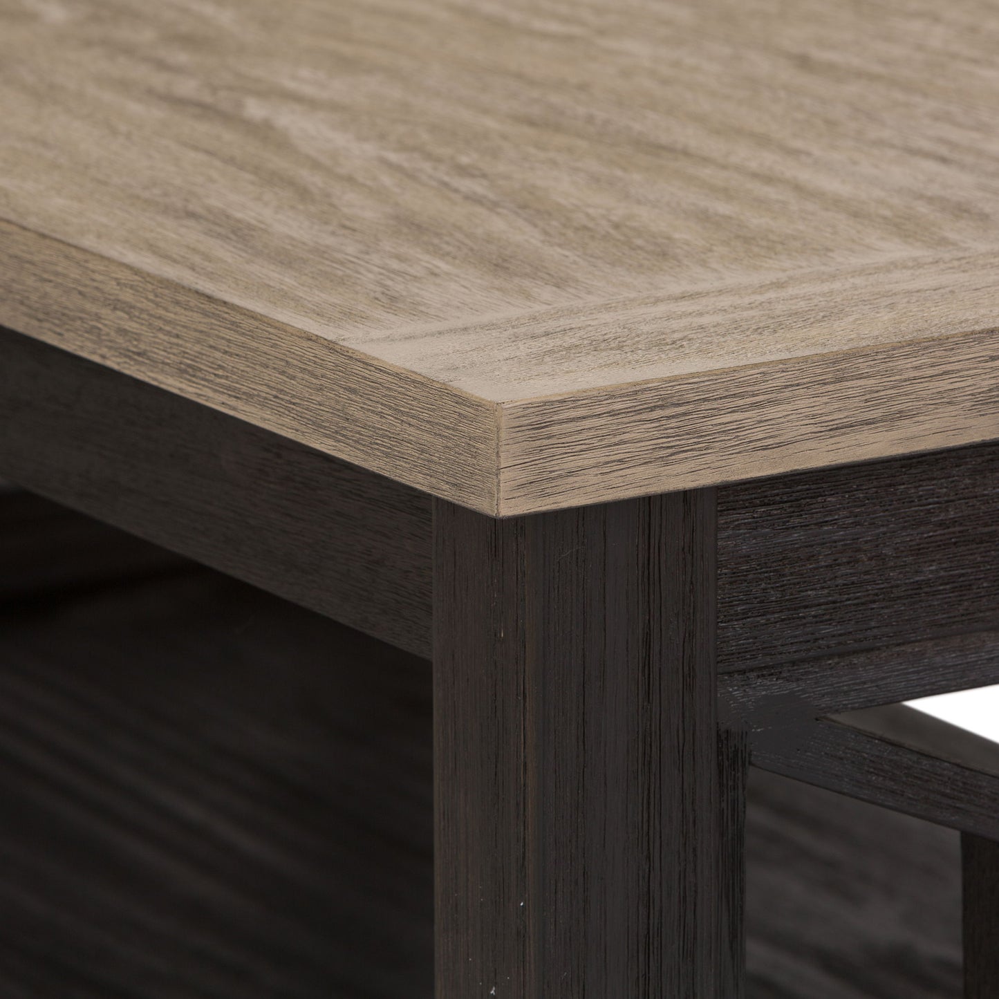 Heatherbrook - Cocktail Table - Black - Hornell Furniture Outlet