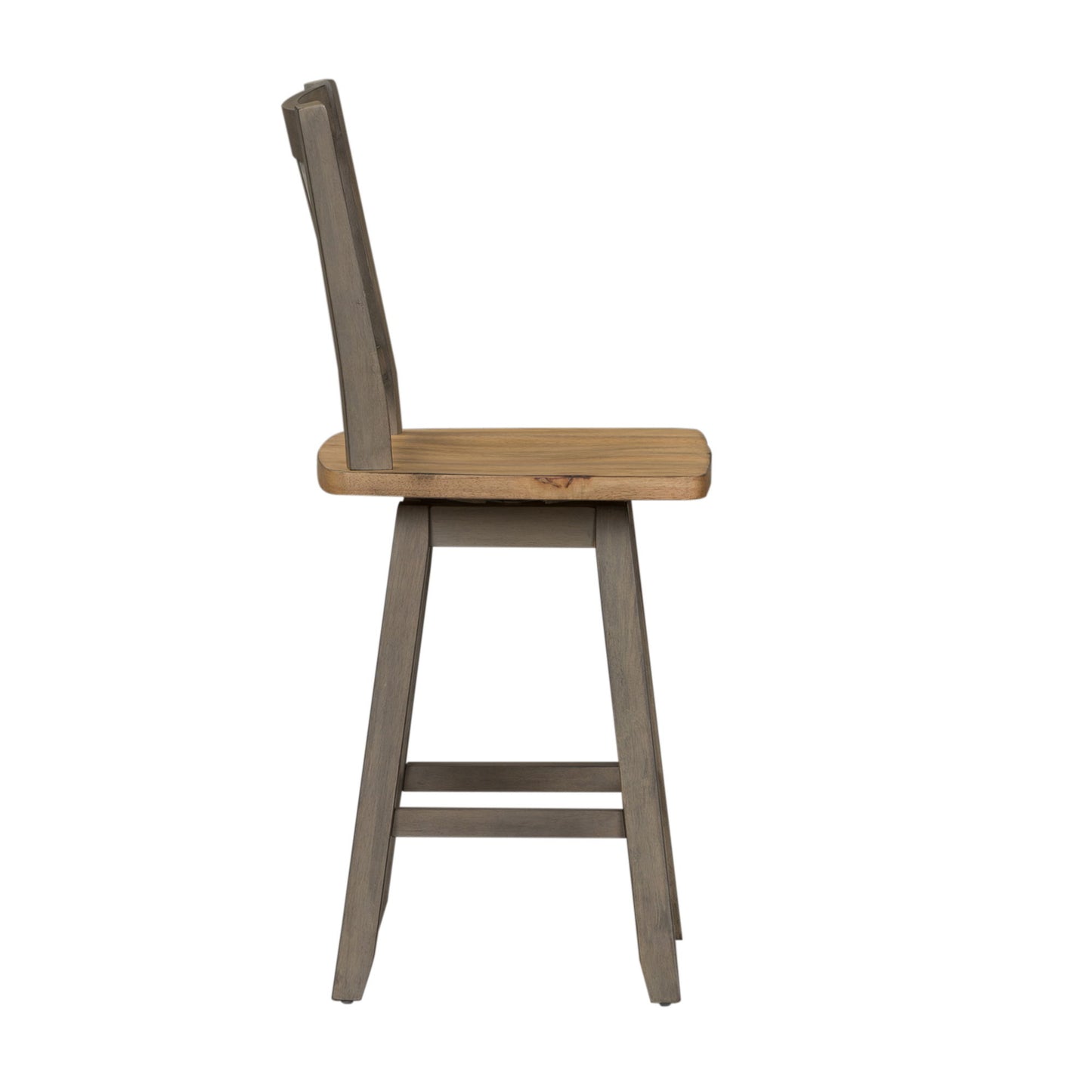 Lindsey Farm - Counter Height Swivel Chair (RTA) - Hornell Furniture Outlet
