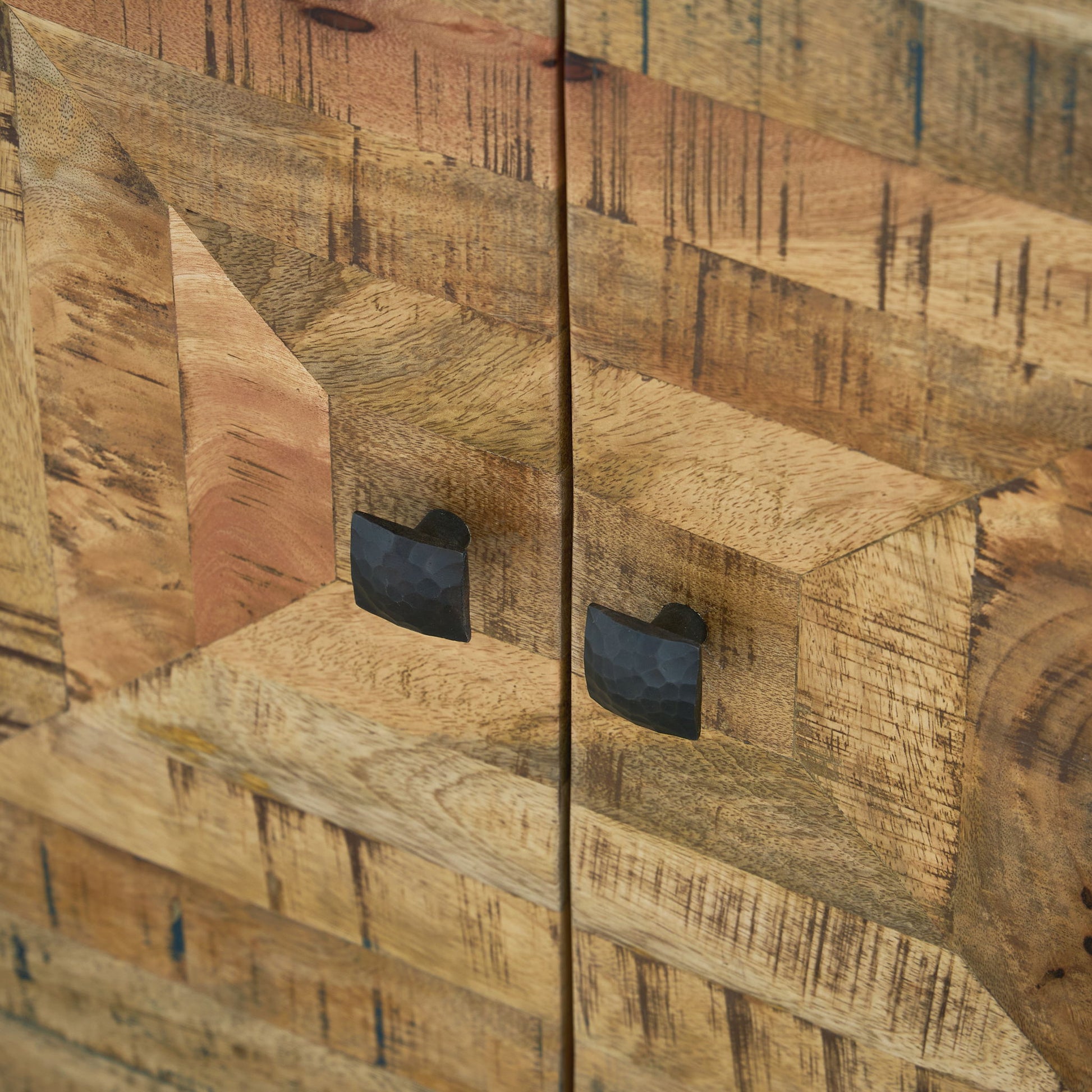 Camney - Brown / Black - Accent Cabinet - Hornell Furniture Outlet