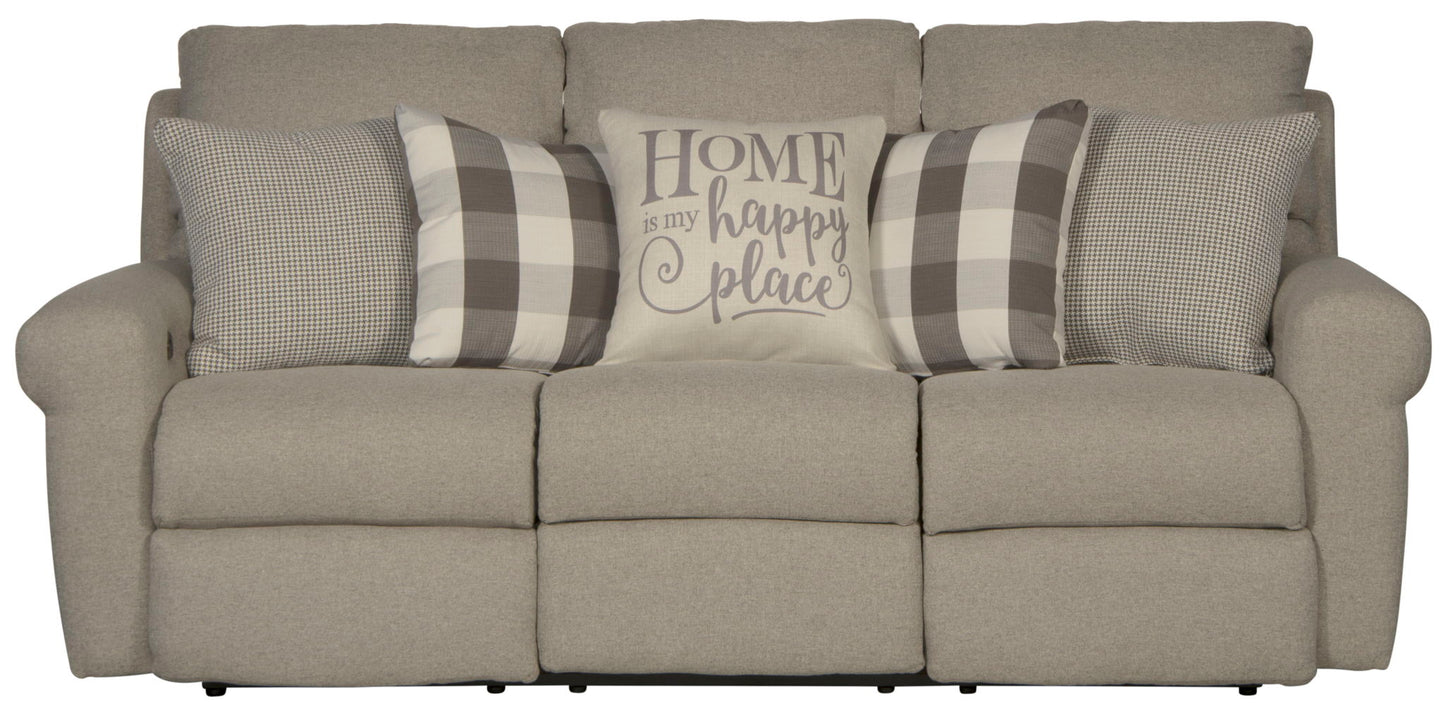 Westport - Power Lay Flat Reclining Sofa - Hornell Furniture Outlet