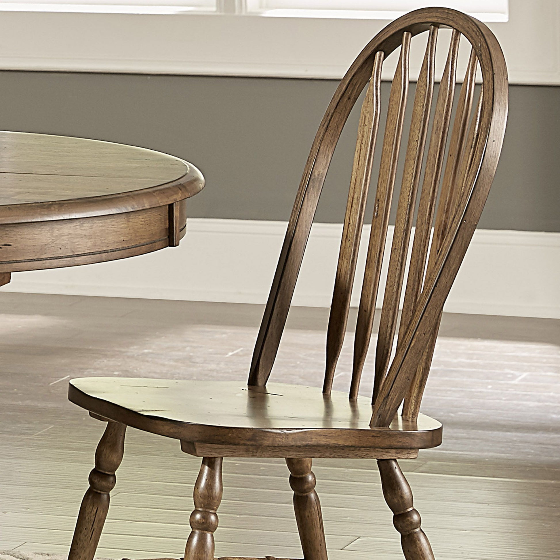 Carolina Crossing - Windsor Side Chair - Hornell Furniture Outlet