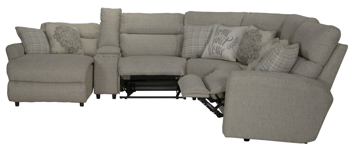 McPherson - Reclining Sectional - Hornell Furniture Outlet