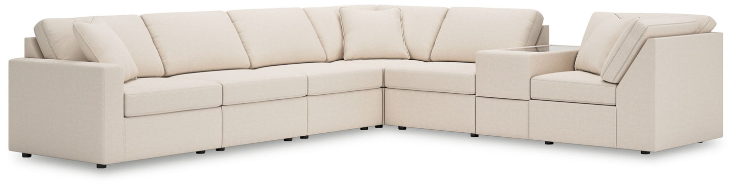 Modmax - Oyster - Sectional - Hornell Furniture Outlet