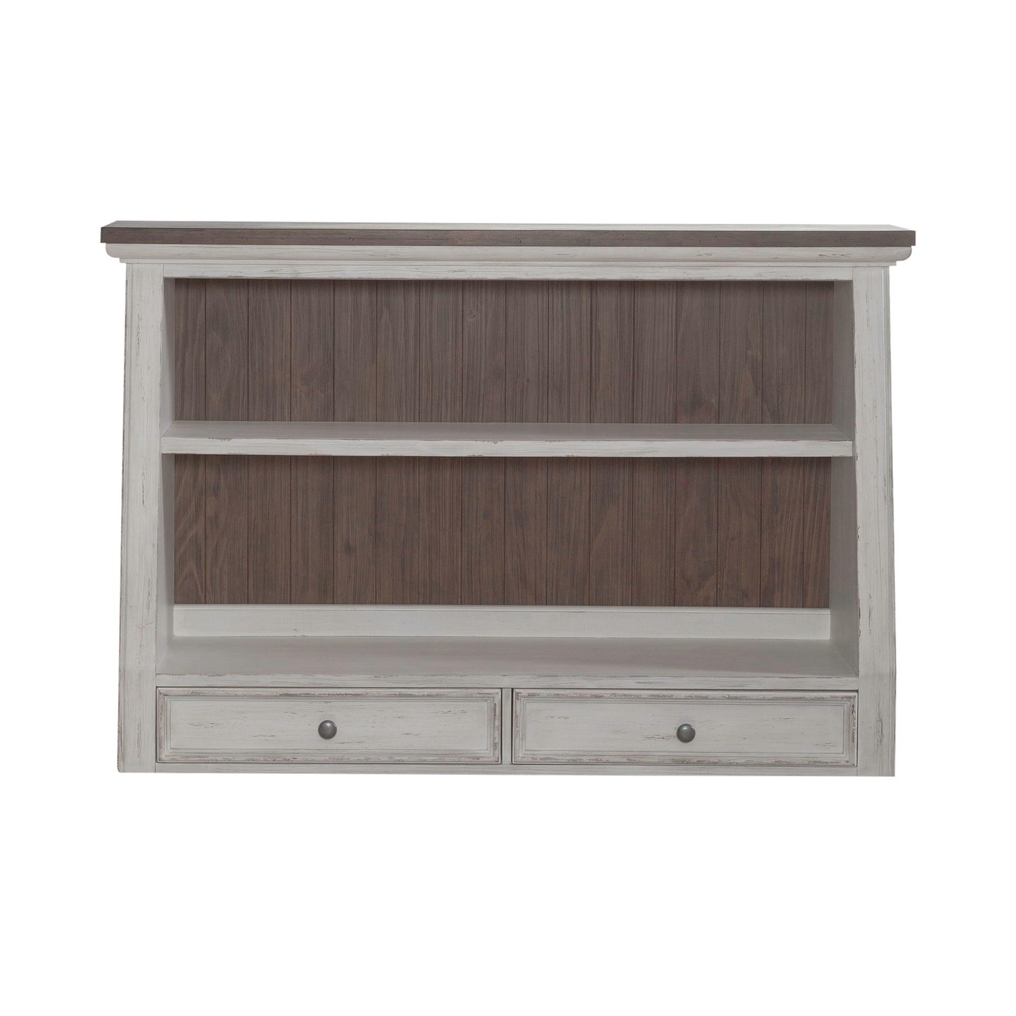 River Place - Angled Server Hutch - White - Hornell Furniture Outlet