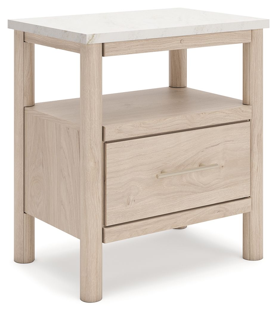 Cadmori - One Drawer Night Stand - Hornell Furniture Outlet