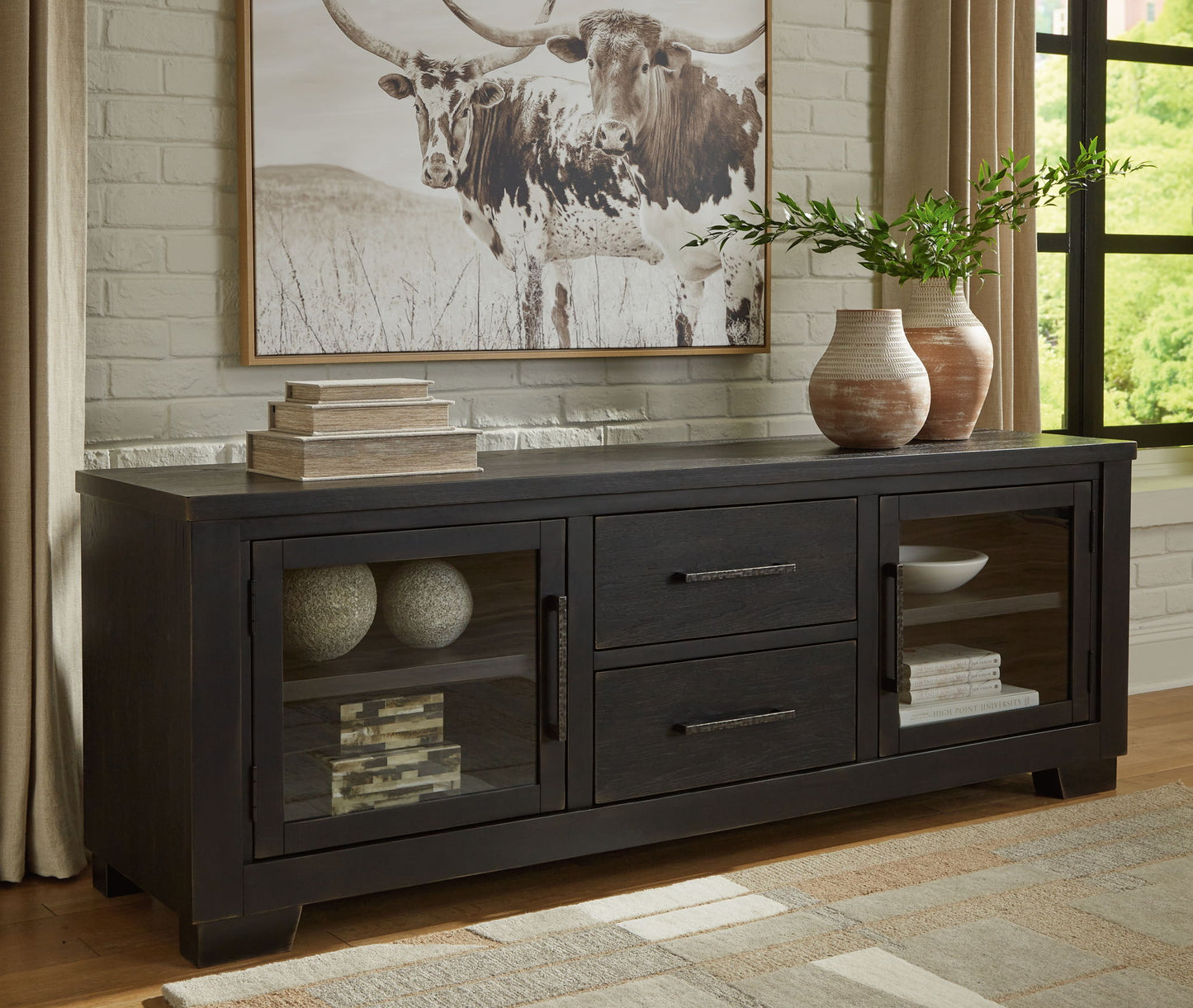 Galliden - Extra Large TV Stand - Hornell Furniture Outlet